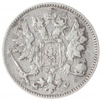 Монета 25 пенни 1901