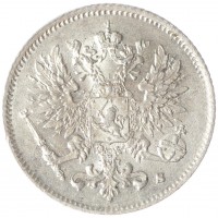 Монета 25 пенни 1916