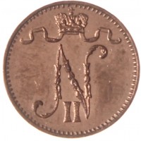 Монета 1 пенни 1915