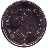 Канада 25 центов 2005 Ветераны