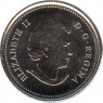 Канада 25 центов 2013 Арктическая экспедиция (глянцевая)
