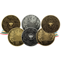 Набор монет Российские спортсмены чемпионы и призеры Игр XXX Олимпиады 2012 год в Лондоне