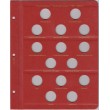 Лист для монет Красная книга с 1991-1994 в Альбом КоллекционерЪ