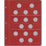 Лист для монет серии Красная книга с 1991-1994 в Альбом КоллекционерЪ