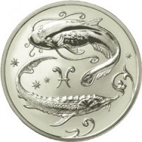 Монета 2 рубля 2005 Рыбы