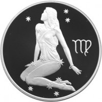 Монета 3 рубля 2003 Дева