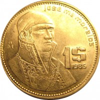 Мексика 1 песо 1985