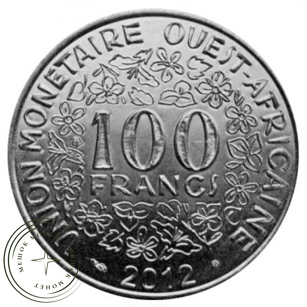 Западно-Африканский союз 100 франков 2012