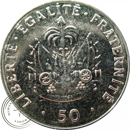 Гаити 50 сентим 2011 — 25486485