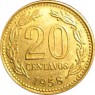Аргентина 20 сентаво 1958