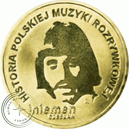 Польша 2 злотых 2009 Чеслав Немен