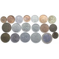 Набор монет Болгарии (19 монет)