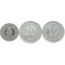 Набор монет Малайи и Британского Борнео (3 монеты)