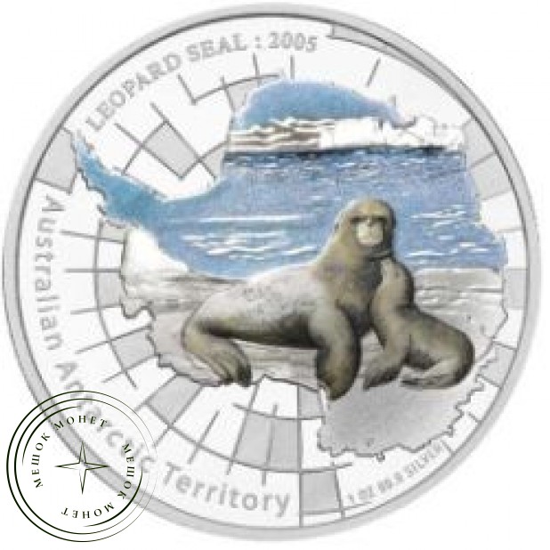 Австралия 1 доллар 2005 Морской леопард