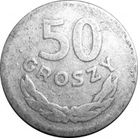 Польша 50 грош 1949