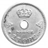 Норвегия 25 эре 1949