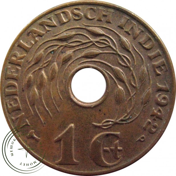 Нидерландская Индия 1 цент 1942