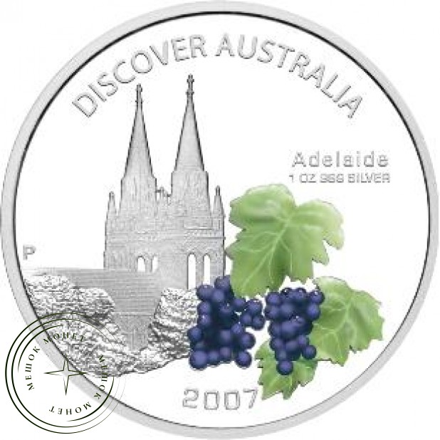 Австралия 1 доллар 2007 Аделаида