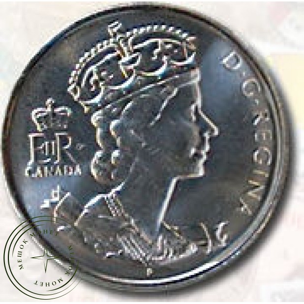 Канада 50 центов 2002 50 лет правления Королевы