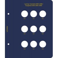 Монета Лист для альбома Альбо Нумисматико США регулярного выпуска 2000-2008 (1 доллар). Серия standard