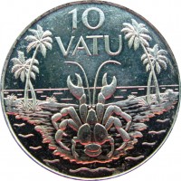 Вануату 10 вату 1999