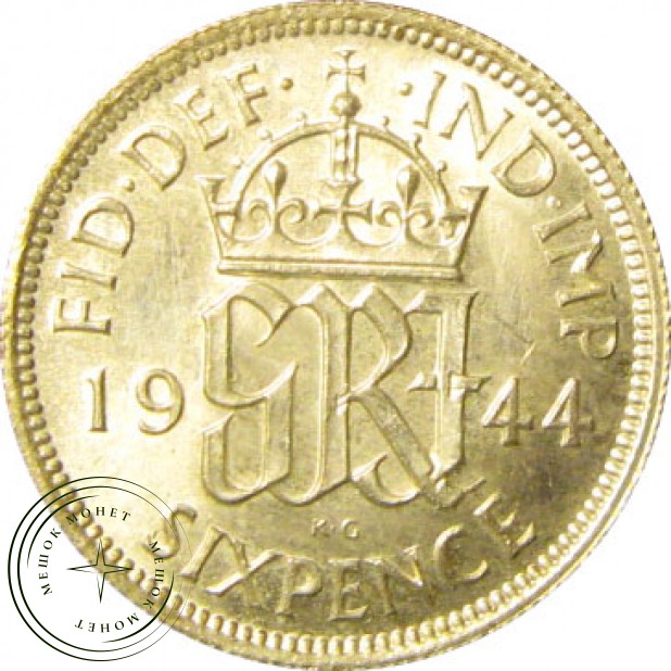 Великобритания 6 пенсов 1939