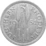 Родезия 3 пенса 1947