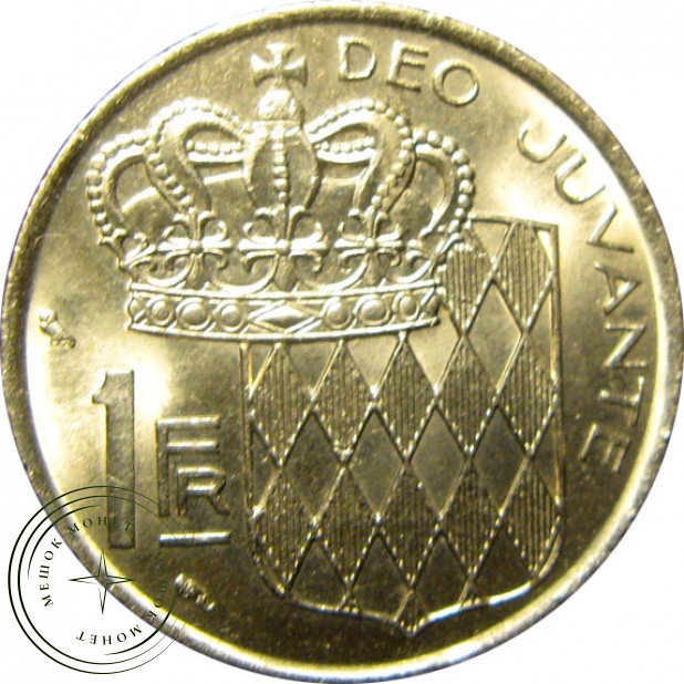 Монако 1 франк 1974