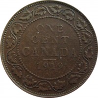 Канада 1 цент 1919