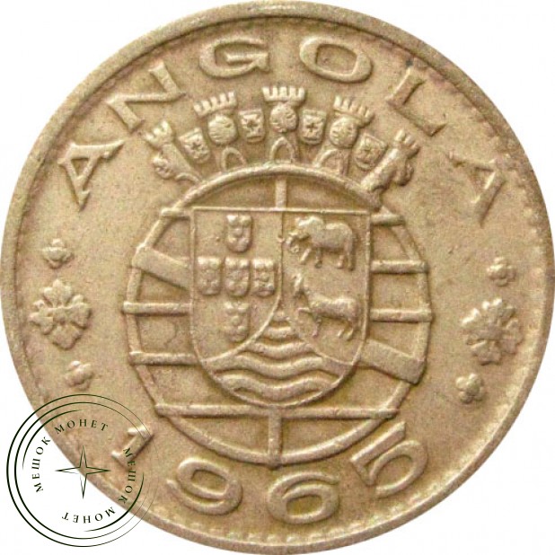 Ангола 1 эскудо 1963