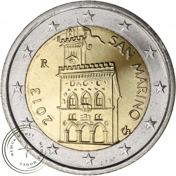 Сан-Марино 2 евро 2013