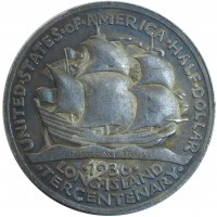 Копия 50 центов 1936 фрегат