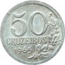 Бразилия 50 крузейро 1965