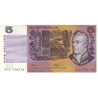 Австралия 5 долларов 1990