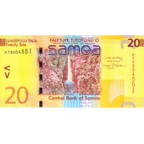 Банкнота Самоа 20 тала 2008
