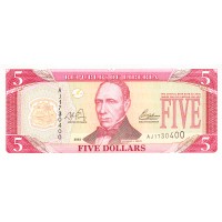 Либерия 5 долларов 2003