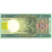 Банкнота Мавритания 500 угйя 2006