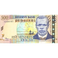 Банкнота Малави 500 квача 2011