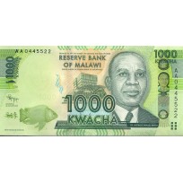 Банкнота Малави 1000 квача 2012