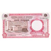 Нигерия 1 фунт 1967