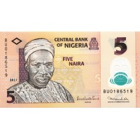 Банкнота Нигерия 5 найра 2011