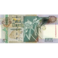 Банкнота Сейшелы 50 рупий 2004