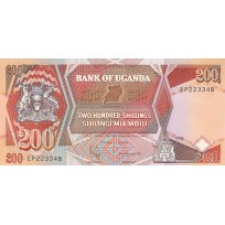 Банкнота Уганда 200 шиллингов 1998