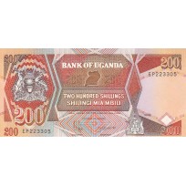 Банкнота Уганда 200 шиллингов 1994