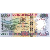 Банкнота Уганда 5000 шиллингов 2009