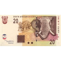 Банкнота Южная Африка 20 рандов 2005