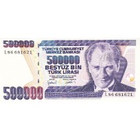 Банкнота Турция 500000 лир 1993