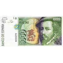 Банкнота Испания 1000 песет 1992