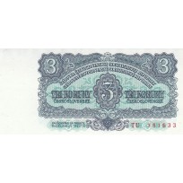 Банкнота Чехословакия 3 кроны 1961