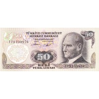 Турция 50 лир 1976